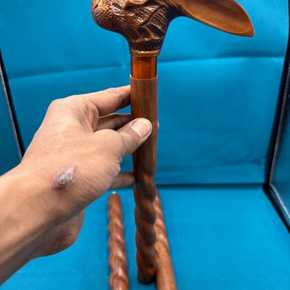 Rabbit Walking Cane - Picture 3 of 6